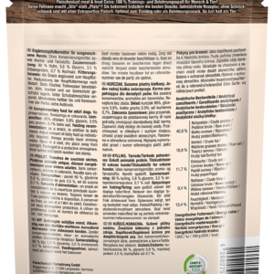 Alternative view of meat & treat Coins Huhn