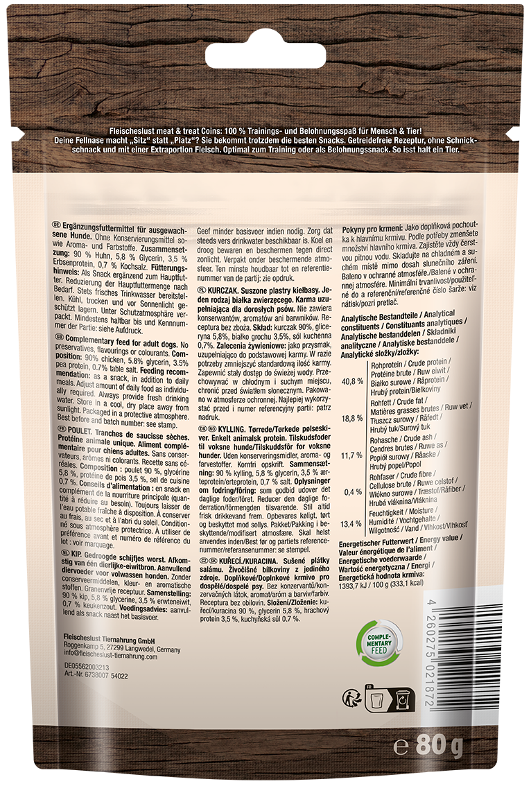 meat & treat Coins Huhn - Image 2