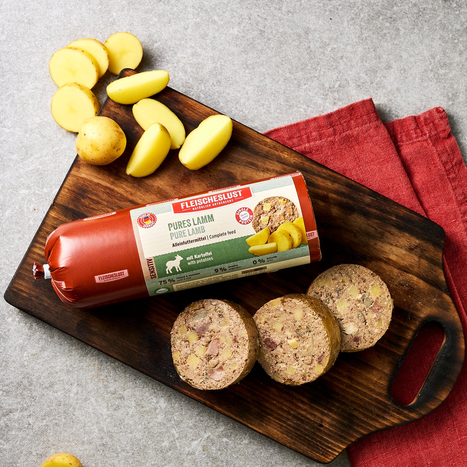Pures Lamm mit Kartoffel - Image 3