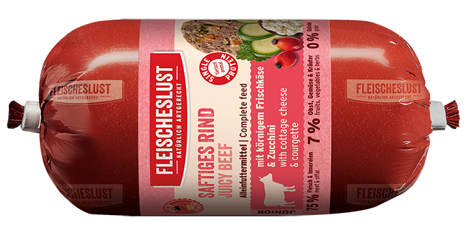 Saftiges Rind mit körnigem Frischkäse & Zucchini für Junioren - Image 2