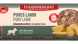 Pures Lamm mit Kartoffel