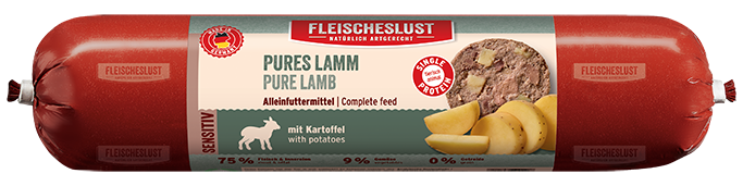Pures Lamm mit Kartoffel