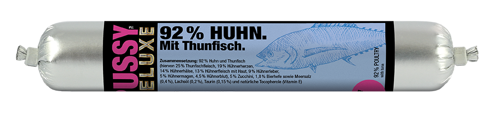 Pussy Deluxe Huhn mit Thunfisch Mousse